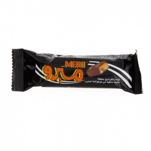 Mero Nougat With Caramel Covered in Milk Chocolate 20 g - Mero Nougat With Caramel Covered in Milk Chocolate 20 g