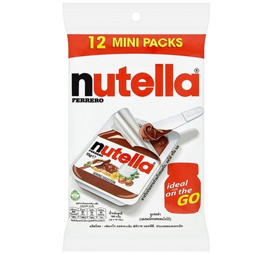 Nutella 12 Mini Packs 180 g - Nutella 12 Mini Packs 180 g