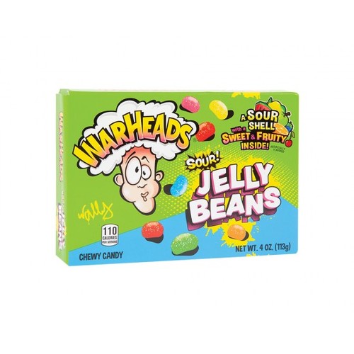 WARHEADS Sour Jelly Beans 113 g - WARHEADS Sour Jelly Beans 113 g