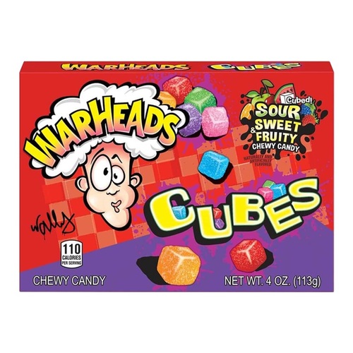 WARHEADS CUBES 113 g - WARHEADS CUBES 113 g