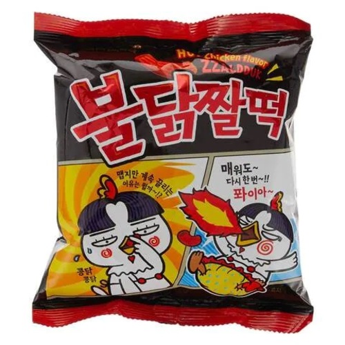 Hot Chicken Flavor Buldak Zzaldduk Snack 120 g - Hot Chicken Flavor Buldak Zzaldduk Snack 120 g