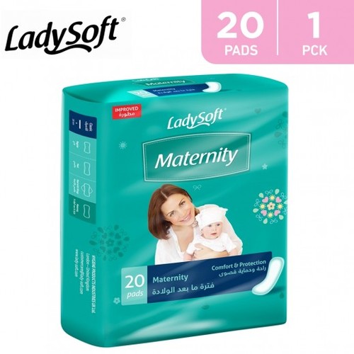 Lady Soft Large Maternity 20 Pads - Lady Soft Large Maternity 20 Pads