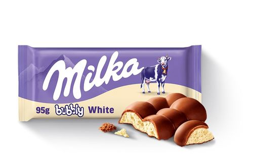 Milka Bubbly White 95 g - Milka Bubbly White 95 g