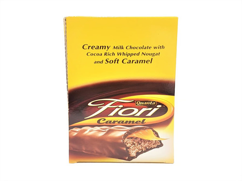 Quanta Fiori Caramel 12 PCS X 34 g - Quanta Fiori Caramel 12 PCS X 34 g