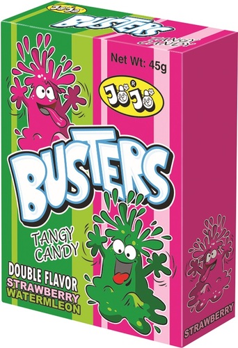 Busters Tangy Candy Apple & Strawberry Flavour 16 g - Busters Tangy Candy Apple & Strawberry Flavour 16 g