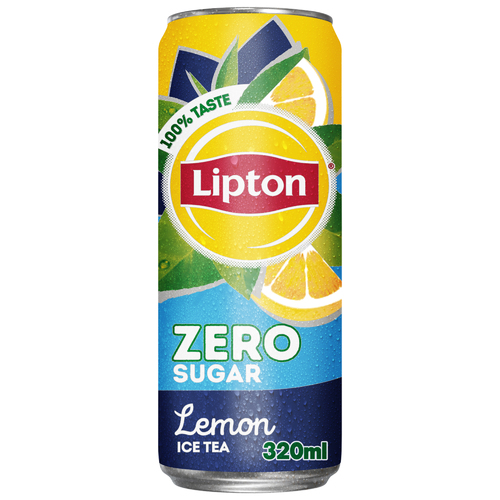 Lipton Lemon Zero Sugar Ice Tea 320 ml - Lipton Lemon Zero Sugar Ice Tea 320 ml