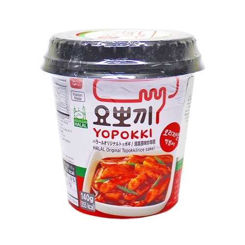 Rice Cake With Red Pepper Paste Original ( Yopokki Original ) 140 g - Rice Cake With Red Pepper Paste Original ( Yopokki Original ) 140 g