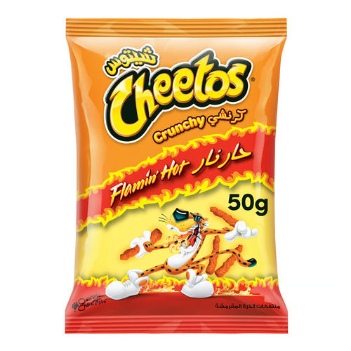 Cheetos Crunchy Flamin Hot 50 g - Cheetos Crunchy Flamin Hot 50 g