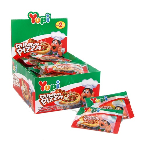 Yupi Gummi Pizza Mini 24 PCX X 8 g - Yupi Gummi Pizza Mini 24 PCX X 8 g