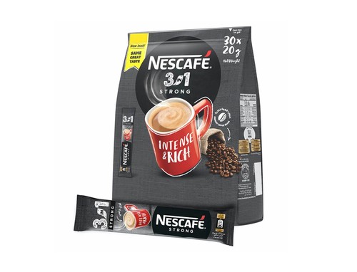 Nescafe 3 in 1 Strong 30 PCS X 20 g - Nescafe 3 in 1 Strong 30 PCS X 20 g