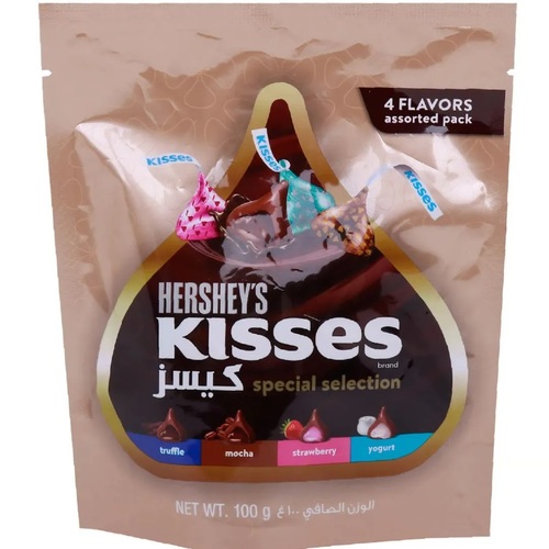 Hersheys Kisses Special Selection Truffle,Mocha,Strawberry,Yogurt 100 g - Hessheys Kisses Special Selection Truffle,Mocha,Strawberry,Yogurt 100 g