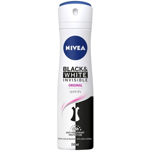 Nivea Women Black & White Invisible 150 ml - Nivea Women Black & White Invisible 150 ml