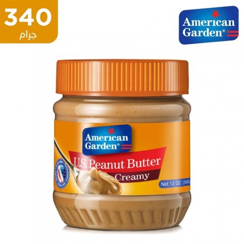 American Garden Smooth Peanut Butter 340 Grams - American Garden Smooth Peanut Butter 340 Grams