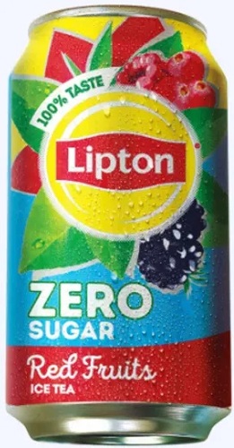 Lipton Red Fruits Zero Sugar Ice Tea 320 ml - Lipton Red Fruits Zero Sugar Ice Tea 320 ml