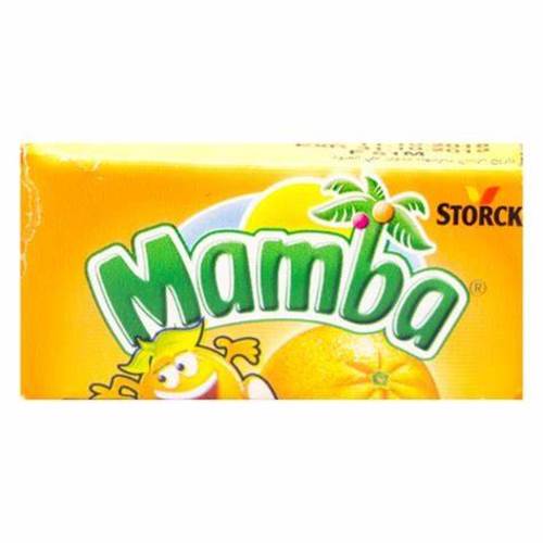 Stork Mamba Chewing Candy With Orange 26.5 g - Stork Mamba Chewing Candy With Orange 26.5 g