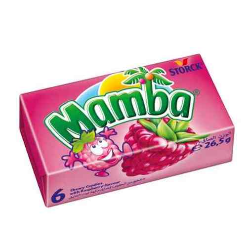 Stork Mamba Chewing Candy With Raspberry 26.5 g - Stork Mamba Chewing Candy With Raspberry 26.5 g