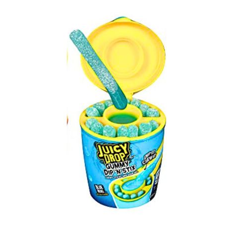 Juicy Drop Bulk Candy Gummy with Sticks Blue rebel Flavour