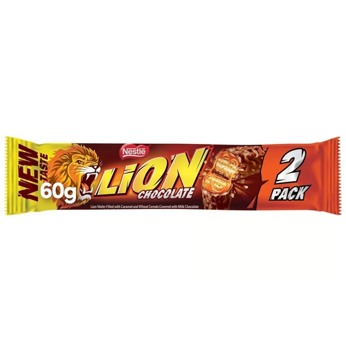 Nestle Lion Chocolate 2 Bars 60 g - Nestle Lion Chocolate 2 Bars 60 g