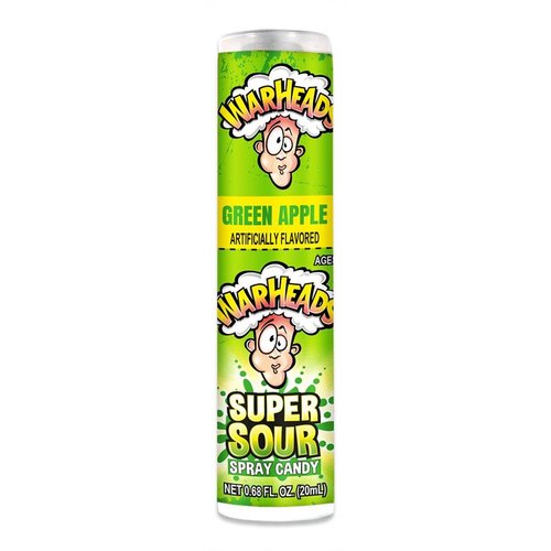 WARHEADS Super Sour Green Apple Spray Candy 20 ML - WARHEADS Super Sour Green Apple Spray Candy 20 ML