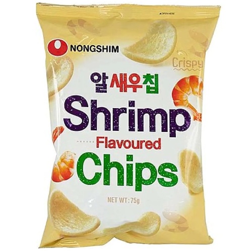 NONGSHIM Shrimp Chips Flavoured 75 g - NONGSHIM Shrimp Chips Flavoured 75 g