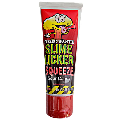 Toxic Waste Slime Licker Squeeze Cherry 70 g - Toxic Waste Slime Licker Squeeze Cherry 70 g