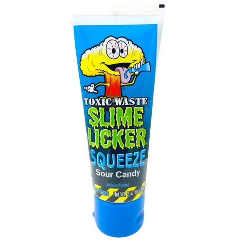 Toxic Waste Slime Licker Squeeze Blue Razz 70 g - Toxic Waste Slime Licker Squeeze Blue Razz 70 g