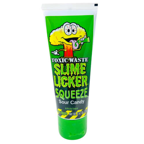 Toxic Waste Slime Licker Squeeze Green Apple 70 g - Toxic Waste Slime Licker Squeeze Green Apple 70 g