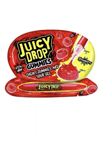 Juicy Drop Gummies Strawberry Flavour 57 g - Juicy Drop Gummies Strawberry Flavour 57 g