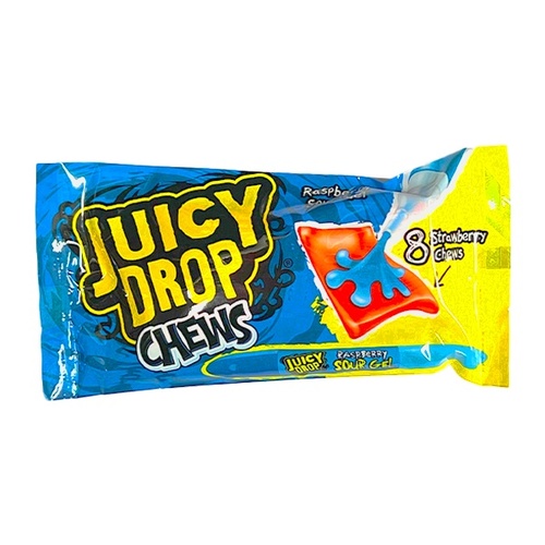 Juicy Drop 8 Strawberry Chews Rasbpberry Gel 67 g - Juicy Drop 8 Strawberry Chews Rasbpberry Gel 67 g