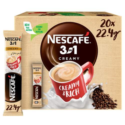 Nescafe Creamy 3 in 1 22.4 g X 20 PCS - Nescafe Creamy 3 in 1 22.4 g X 20 PCS