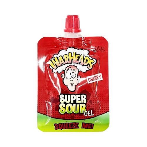 Warheads Cherry Super Sour Gel 20 g - Warheads Cherry Super Sour Gel 20 g