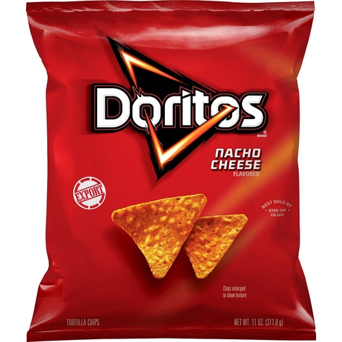 Doritos Nacho Cheese Tortilla Chips U.S.A Family Size 311.8 g - USA Product