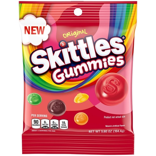 Skittles Gummies Original 164.4 g - Skittles Gummies Original 164.4 g