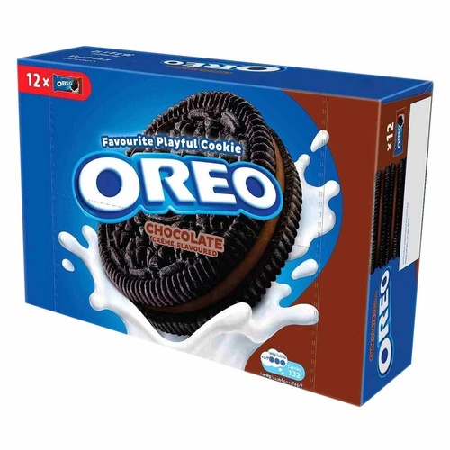 Oreo Cocoa Biscuit With Vanilla Flavour Filling 12 Pieces X 36.8 g - Oreo Cocoa Biscuit With Vanilla Flavour Filling 12 Pieces X 36.8 g