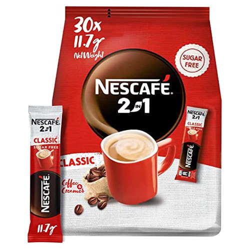 Nescafe 2 in 1 Sugar Free 11.7 g X 30 PCS - Nescafe 2 in 1 Sugar Free 11.7 g X 30 PCS