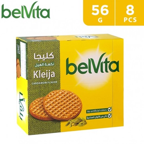 Belvita Kleija With Cardamom 8 PCS X 56 g - Belvita Kleija With Cardamom 8 PCS X 56 g