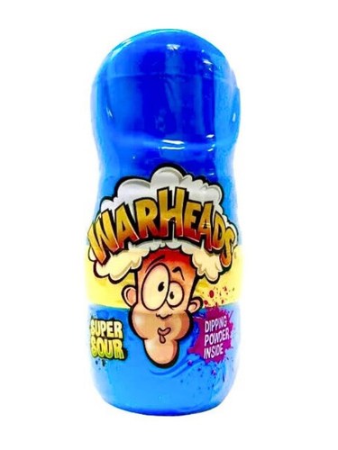 Warhead Super Sour Dipping Powder Raspberry Flavor 40 g - Warhead Super Sour Dipping Powder Raspberry Flavor 40 g