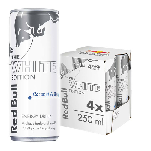 Red Bull Coconut & Berry Energy Drink 4 PCS X 250 ml - Red Bull Coconut & Berry Energy Drink 4 PCS X 250 ml