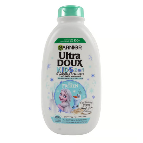 Garnier Ultra Doux Kids Rice & Oat Milk 2 in 1 Shampoo 400 ml - Garnier Ultra Doux Kids Rice & Oat Milk 2 in 1 Shampoo 400 ml