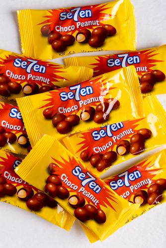 Seven Choco Peanut 48 PCS X 10 g - Seven Choco Peanut 48 PCS X 10 g