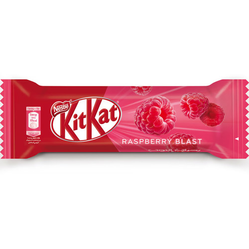 KitKat Crispy Wafer With Raspberry Pieces 19.5 g - KitKat Crispy Wafer With Raspberry Pieces 19.5 g