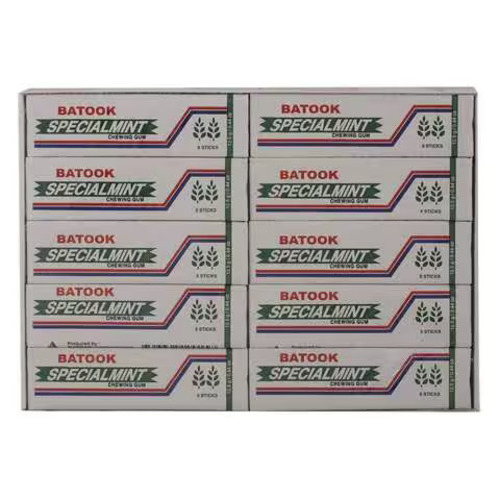 BATOOK Specialmint Chewing Gum 5 Sticks X 20 PCS - BATOOK Specialmint Chewing Gum 5 Sticks X 20 PCS