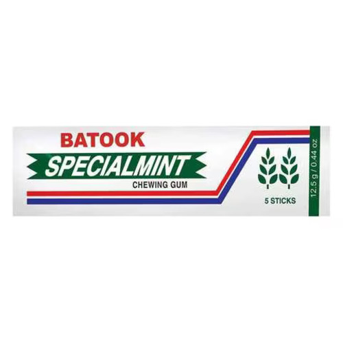 BATOOK Specialmint Chewing Gum 5 Sticks - BATOOK Specialmint Chewing Gum 5 Sticks