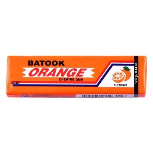 BATOOK Orange Chewing Gum 5 Sticks - BATOOK Orange Chewing Gum 5 Sticks