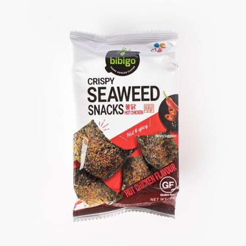Korean Crispy Seaweed Hot Chicken Flavour Snacks 5 g - Korean Crispy Seaweed Hot Chicken Flavour Snacks 5 g
