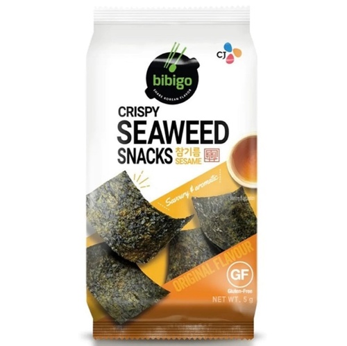 Korean Crispy Seaweed Original Flavour Snacks 5 g - Korean Crispy Seaweed Original Flavour Snacks 5 g