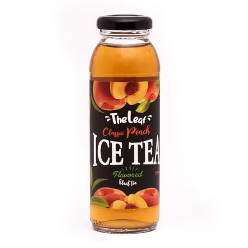 The Leaf Classic Peach Ice Tea 370 ML - The Leaf Classic Peach Ice Tea 370 ML