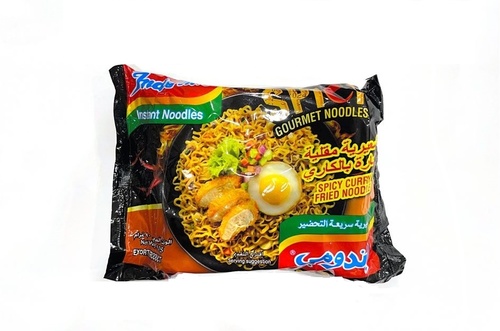 Indomie Spicy Curry Fried Noodle Bag 90 g - Indomie Spicy Curry Fried Noodle Bag 90 g