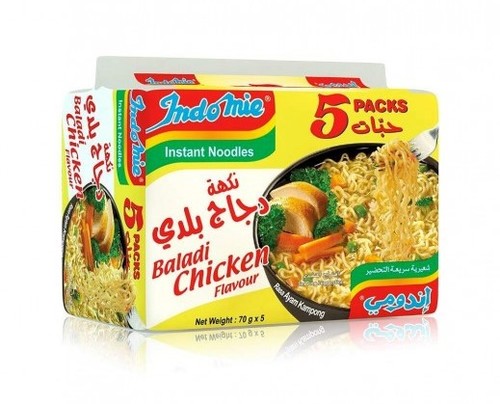 Indomie Chicken Flavour 5 Bags X 72 g - Indomie Chicken Flavour 5 Bags X 72 g