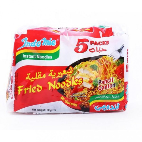 Indomie Fried Noodles 5 Bags X 82 g - Indomie Fried Noodles 5 Bags X 82 g